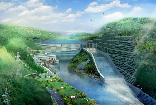 潭门镇老挝南塔河1号水电站项目